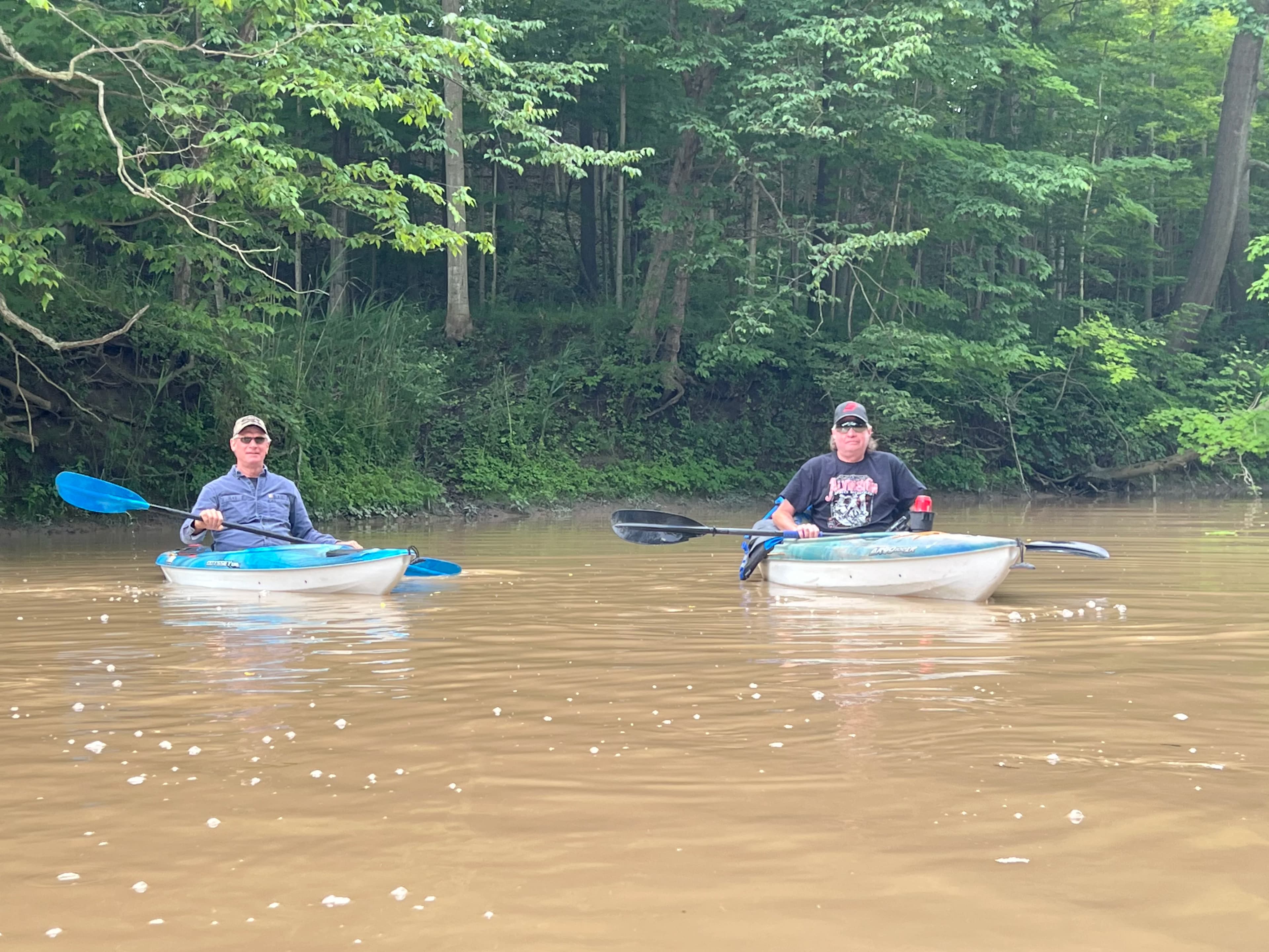 Kayaking on the Thames River